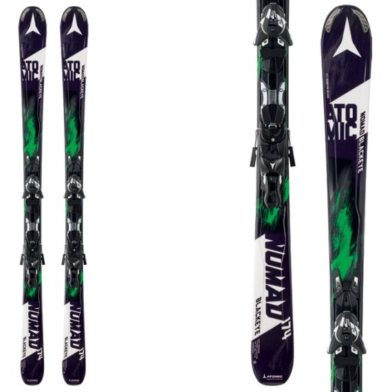 Ski Atomic Nomad Blackeye Arc-L + fixations Xto 12 noire-vert