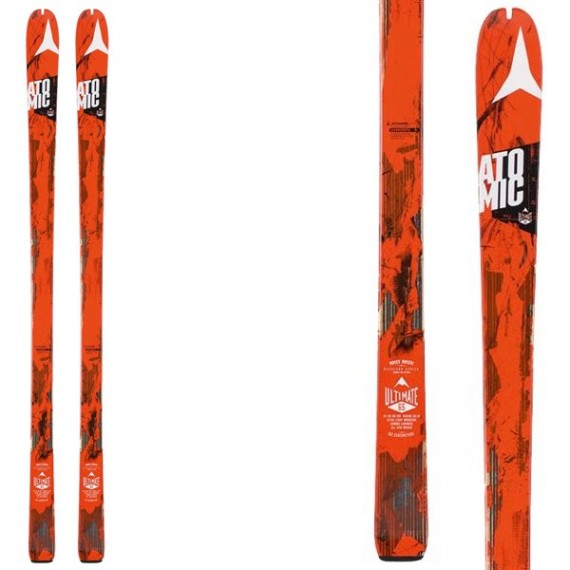 ATOMIC Touring ski Atomic Ultimate 65 orange-black