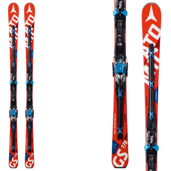Sci Atomic Redster Doubledeck Gs Mtl + attacchi X12 Tl Ome ATOMIC Race carve - sl - gs