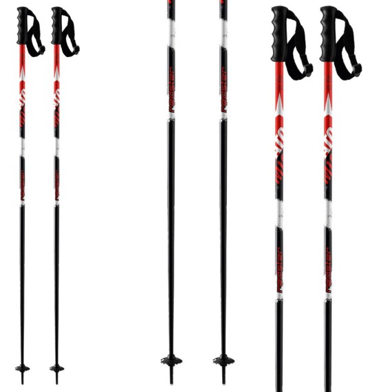 ATOMIC Bastones de esquí Atomic Redster 10 negro-rojo