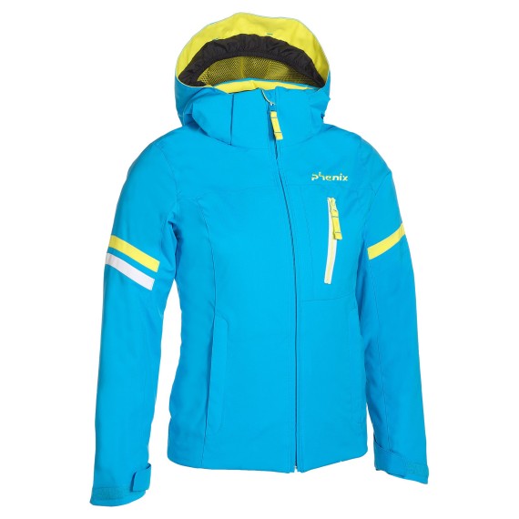 PHENIX Ski Jacket Phenix Horizon turquoise-yellow