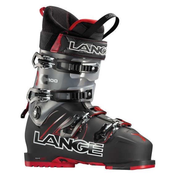 Botas esquí Lange Xc 100 negro-rojo
