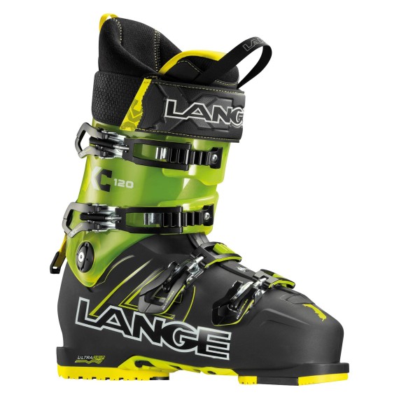 Botas esquí Lange Xc 120 negro-amarillo transparente