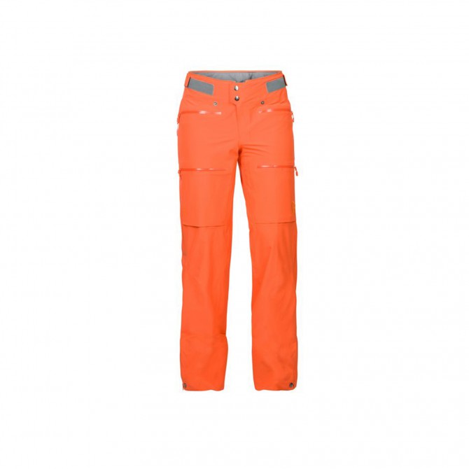 NORRONA Pantalones de esquí Iyngen driflex3 naranja