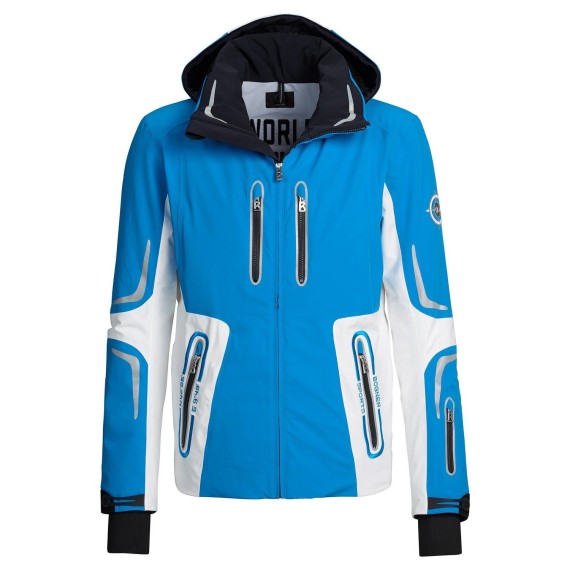 Ski jacket Bogner Sean-T Man blue-white