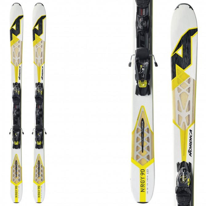 Ski Nordica Nrgy 90 Evo + bindings N Adv Pr Evo Wb 90