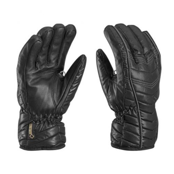 LEKI Ski gloves Leki Cortina S GTX black