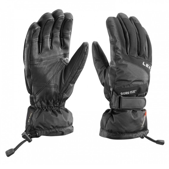 LEKI Ski gloves Leki Scale S black