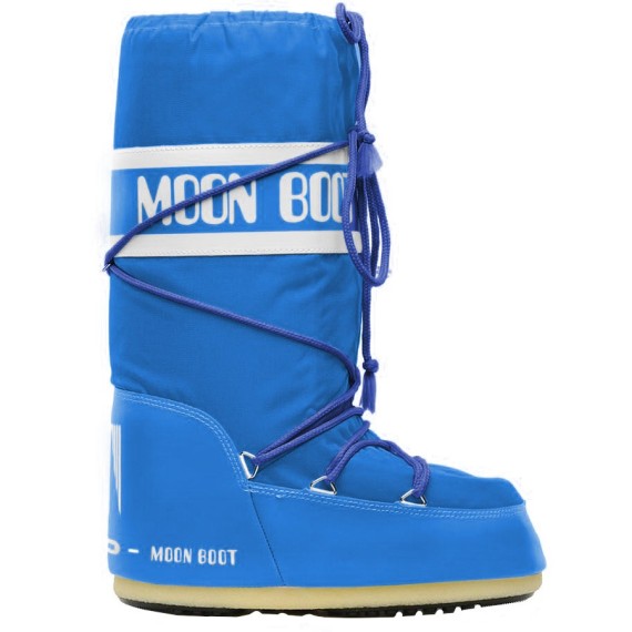 Après-ski Moon Boot Nylon azul