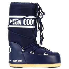 Après-ski Moon Boot Nylon bleu