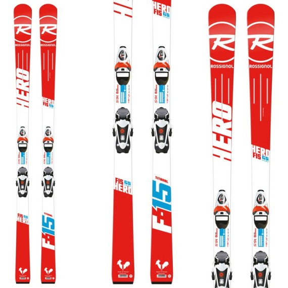 Ski Rossignol Hero Fis Gs Open + bindings Jr Pro 70 B73