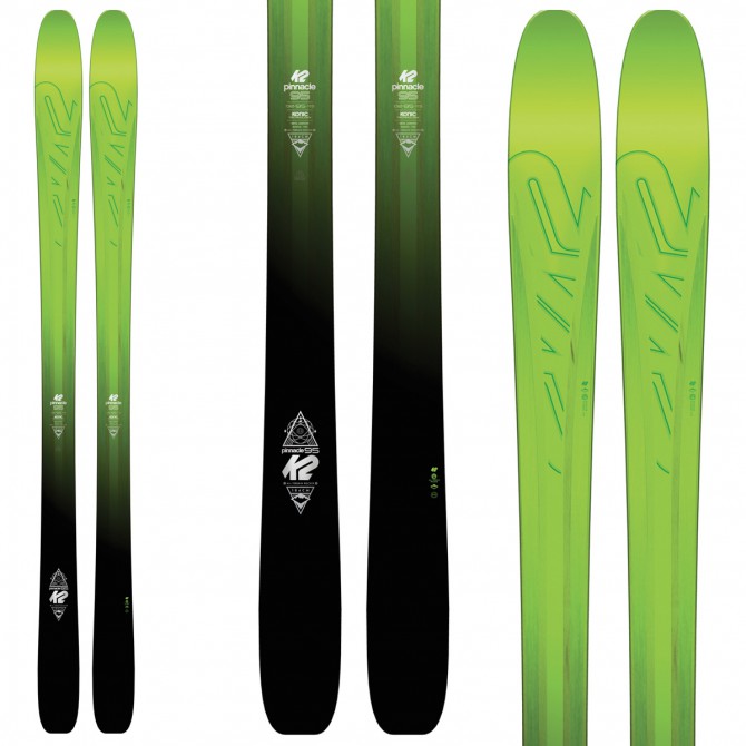 Ski K2 Pinnacle 95 + bindings Vist V614