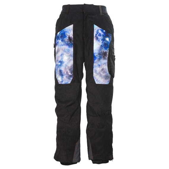 Pantalone sci Energiapura Velvet nero-universo