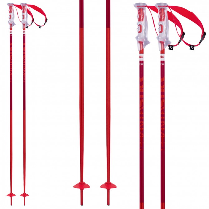Ski poles Volkl Phantastick 2 red