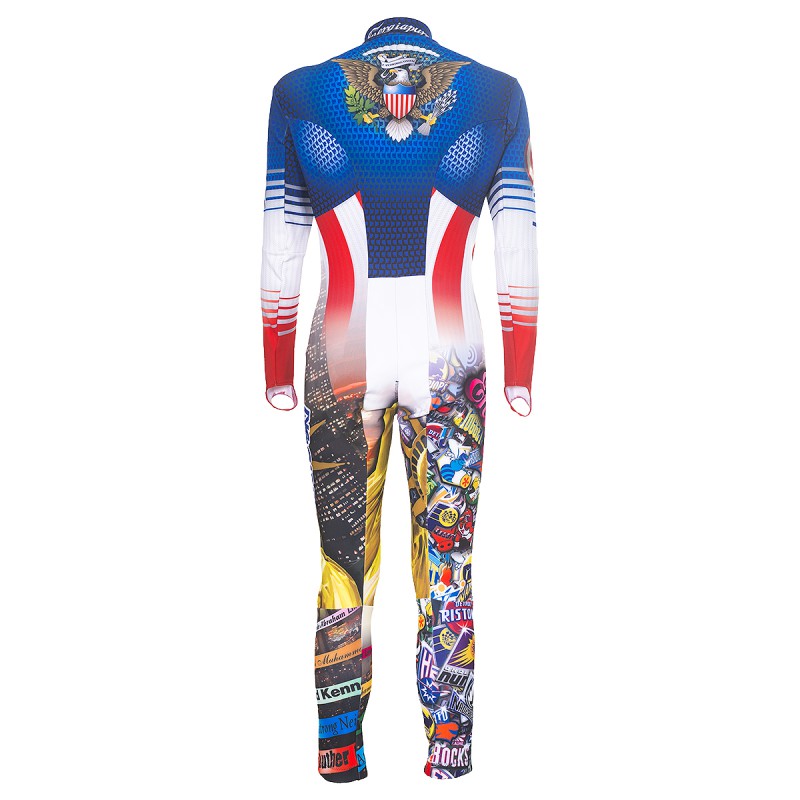 Tuta Da Sci Vintage Unisex - Impermeabile E Antivento, Taglie S-XXL