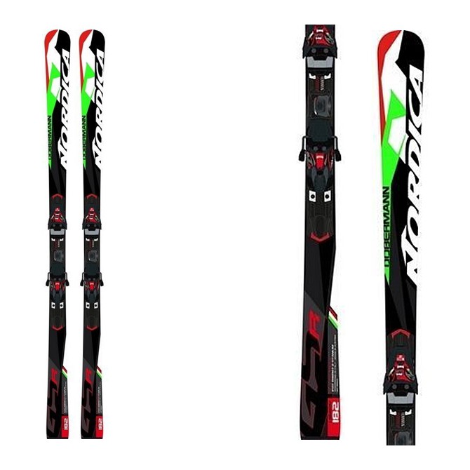 Esquí Nordica Dobermann Gsr Evo + fijaciones N Pro X-cell Evo