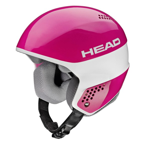 Casco sci Head Stivot Race Carbon rosa