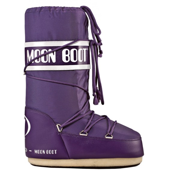 Après-ski Moon Boot Nylon Junior purple