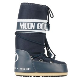 Après-ski Moon Boot Nylon Junior bleu jeans