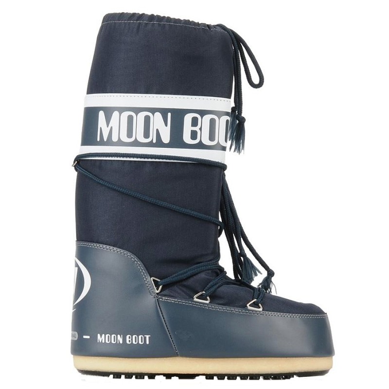 Après-ski Moon Boot Nylon Junior blue jeans