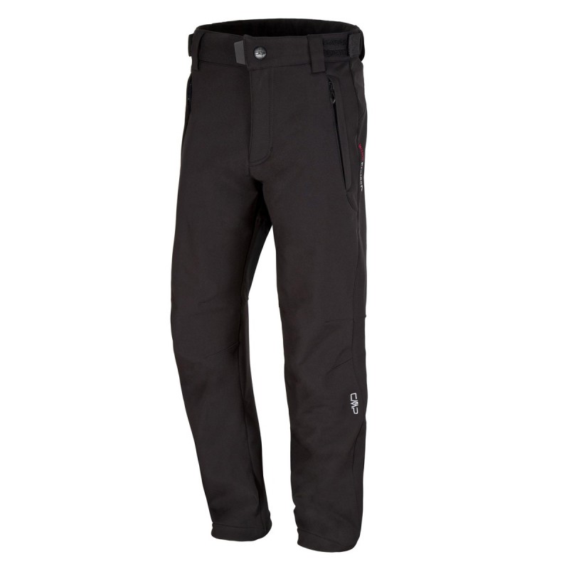 Pantalone soft-shell Cmp (Colore: nero, Taglia: 6Y)