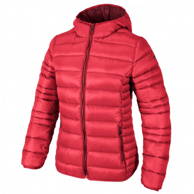 Hooded down jacket Cmp Woman red