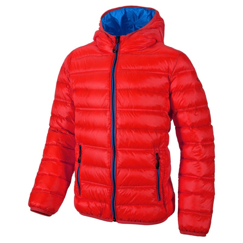 Hooded down jacket Cmp Junior red