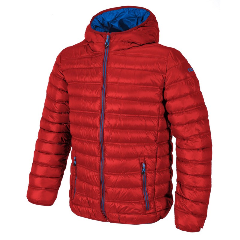 Chaqueta de pluma con capucha Cmp Hombre rojo ES