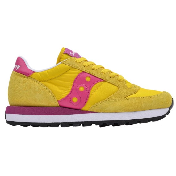 Sneakers Saucony Jazz Original Femme jaune-violet