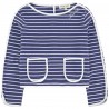 TWINSET Sweater Twin-Set Girl blue-white