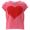 T-shirt Twin-Set Girl pink-red