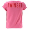 TWINSET T-shirt Twin-Set Fille rose-rouge