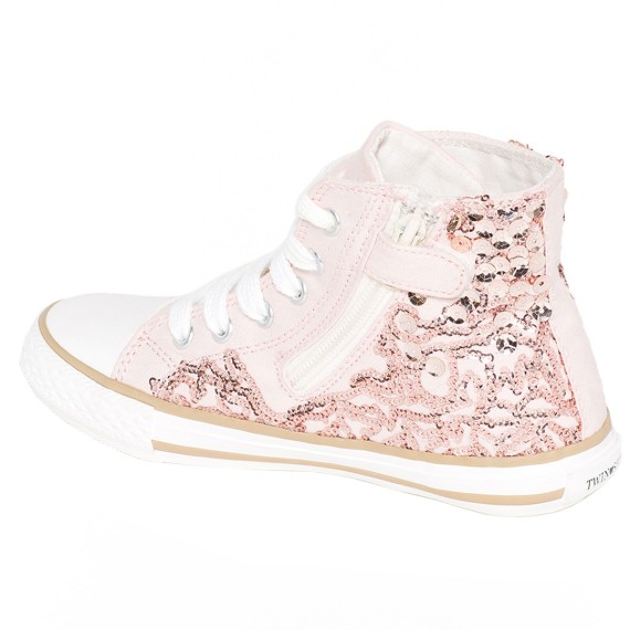 Sneakers Twin-Set Fille rose (28-34)