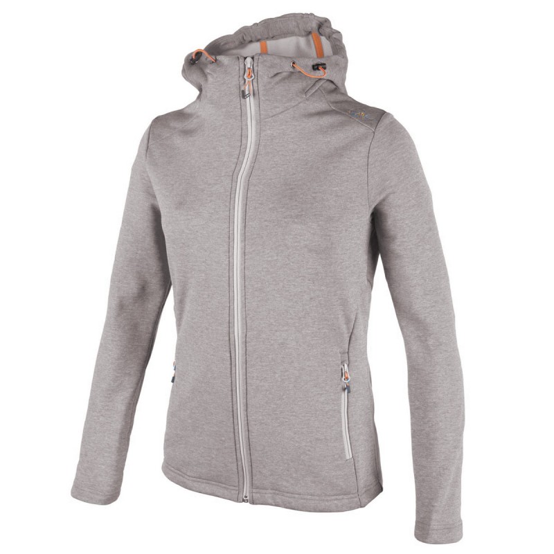 Hooded sweater Cmp Woman grey