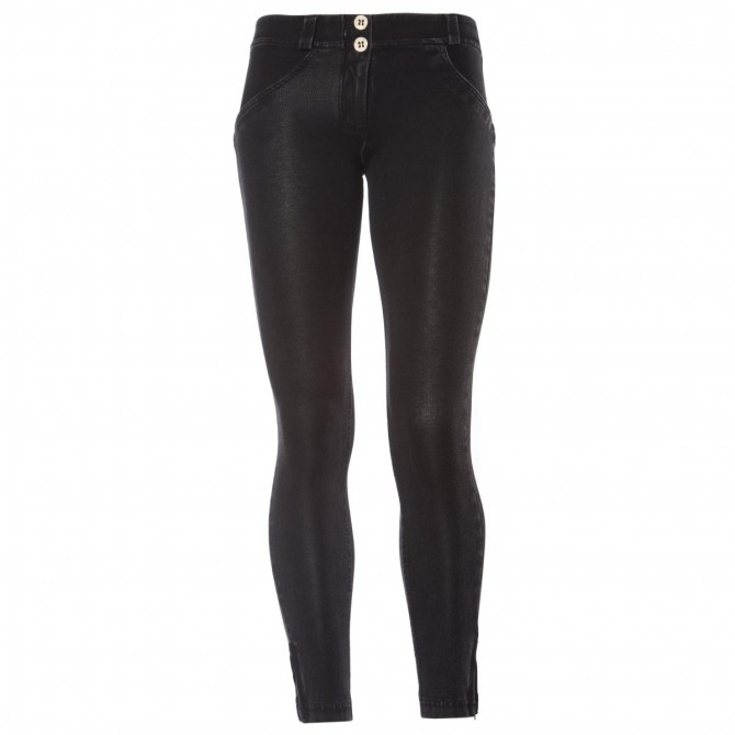 Pantalone-jeans Freddy Wr.Up Shaping 7/8 Donna nero