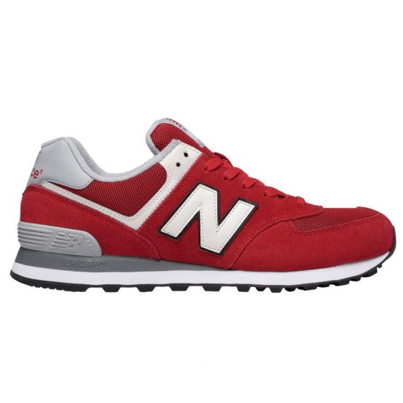 Sneakers New Balance 574 Homme rouge
