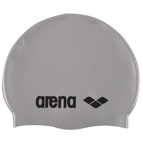 Swim cap Arena Classic Silicone Junior grey