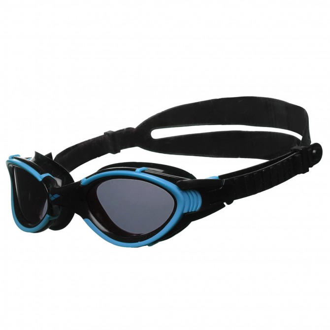 Swimming goggles cap Arena Nimesis X-Fit blue-black