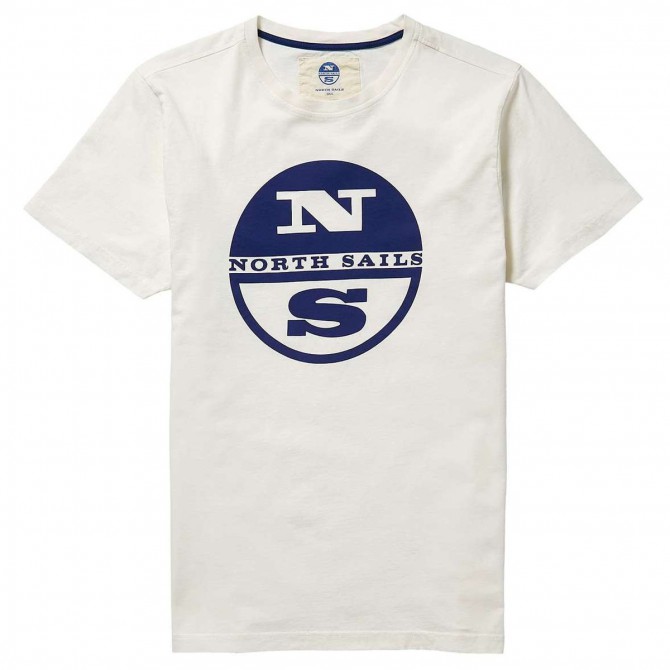 T-shirt North Sails Jochem Uomo bianco
