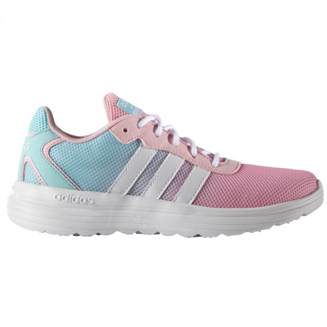 Chaussures sport Adidas Cloudfoam Speed Fille rose-bleu
