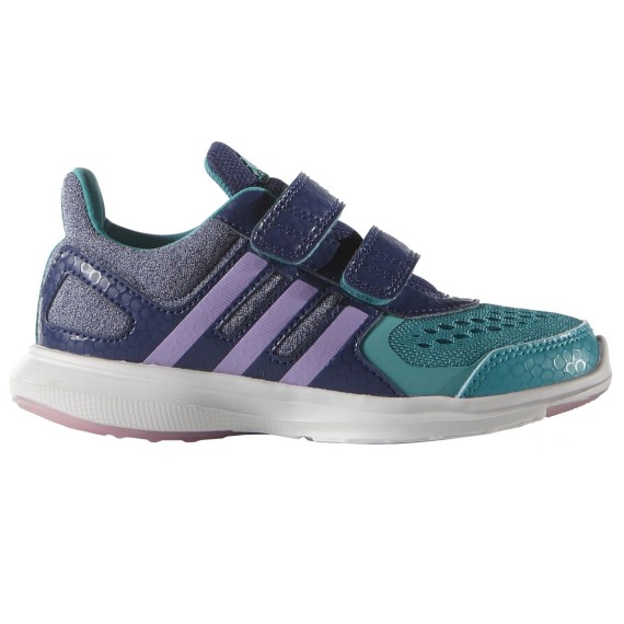 Zapatos deportivo Adidas Hyperfast 2.0 Niño azul-verde