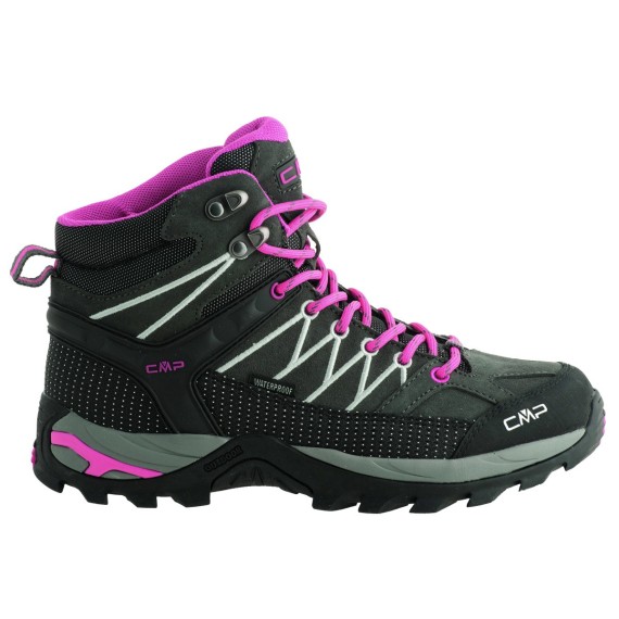 Zapato trekking Cmp Rigel Mid Mujer gris