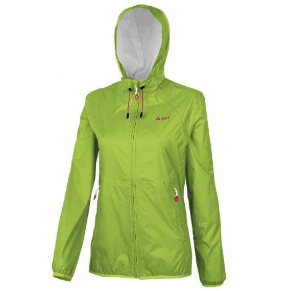 Windproof jacket Astrolabio N28Y Woman green