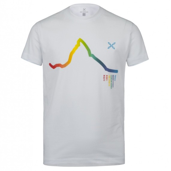 MONTURA T-shirt Montura Skyline Rainbow Garçon