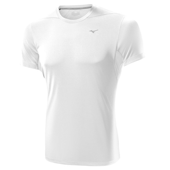 T-shirt Trail Running Mizuno bianco