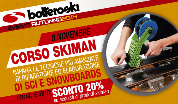 manutenzione sci e snowboard