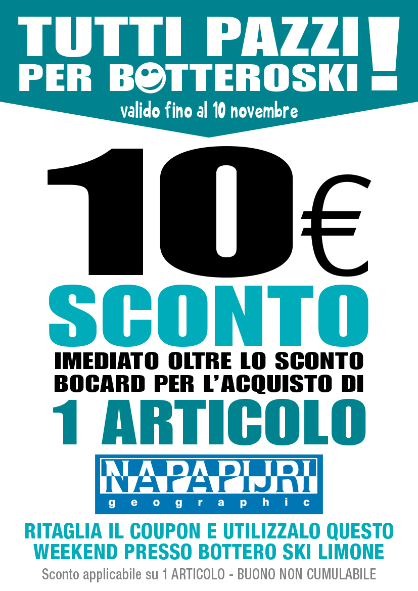 CODICE SCONTO NAPAPJIRI