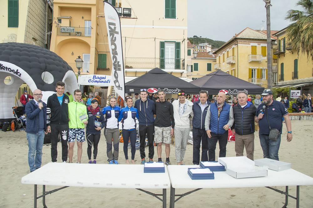 La premiazione della 7 edizione 2016 sci di fondo on the beach
