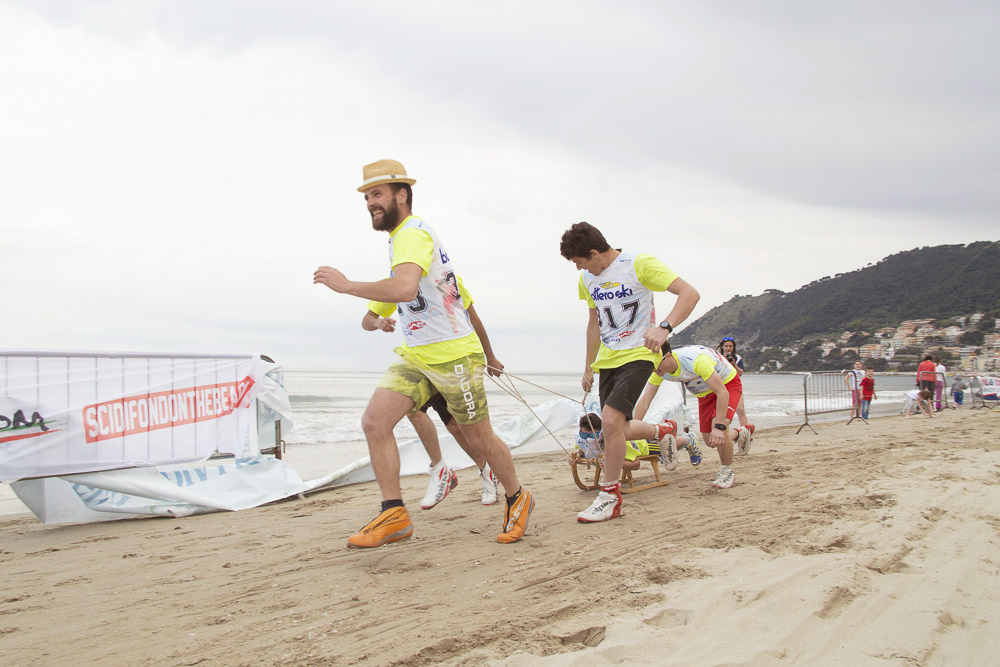 sci di fondo on the beach 7 edizione 2016