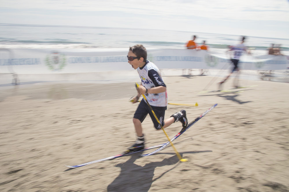 sci di fondo on the beach 7 edizione 2016